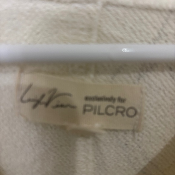 Pilcro The Niki Bubble Sweatshirt Leigh Viner Edition Floral Art Crewneck Size M - Picture 2 of 6